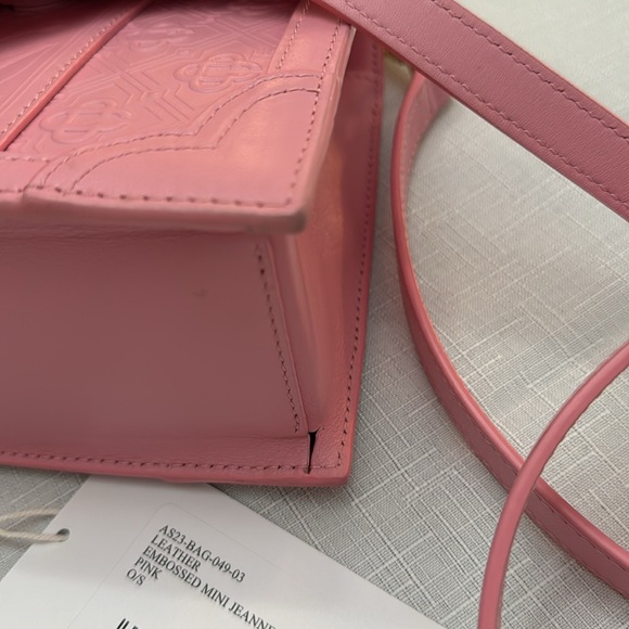 Casablanca - mini Jeanne leather bag (pink) - Picture 8 of 9